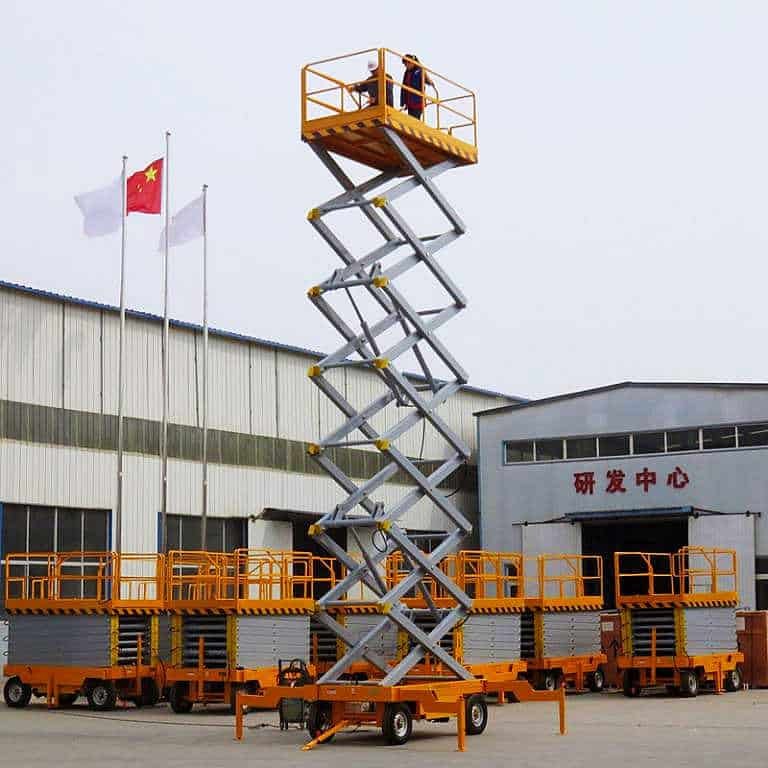 300kg mobile scissor lift 3