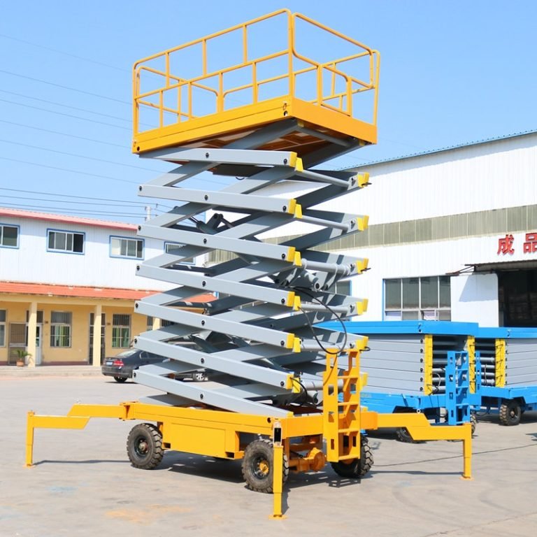 800kg mobile scissor lift 1