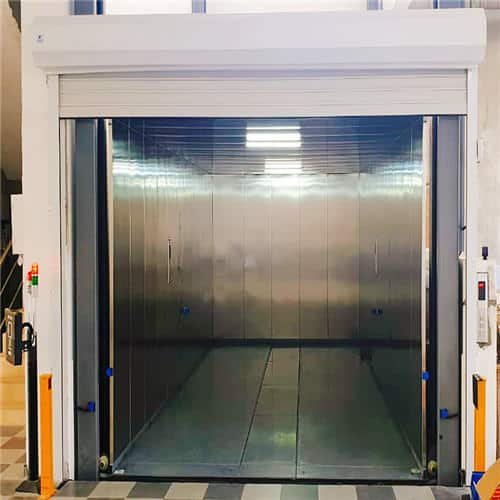 Hydraulic Goods Lift with cabin