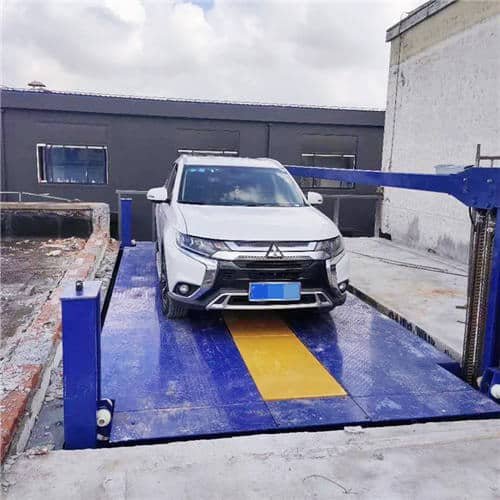 car lift platform outdoor