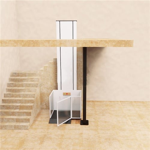 Standard outdoor wheelchair lift