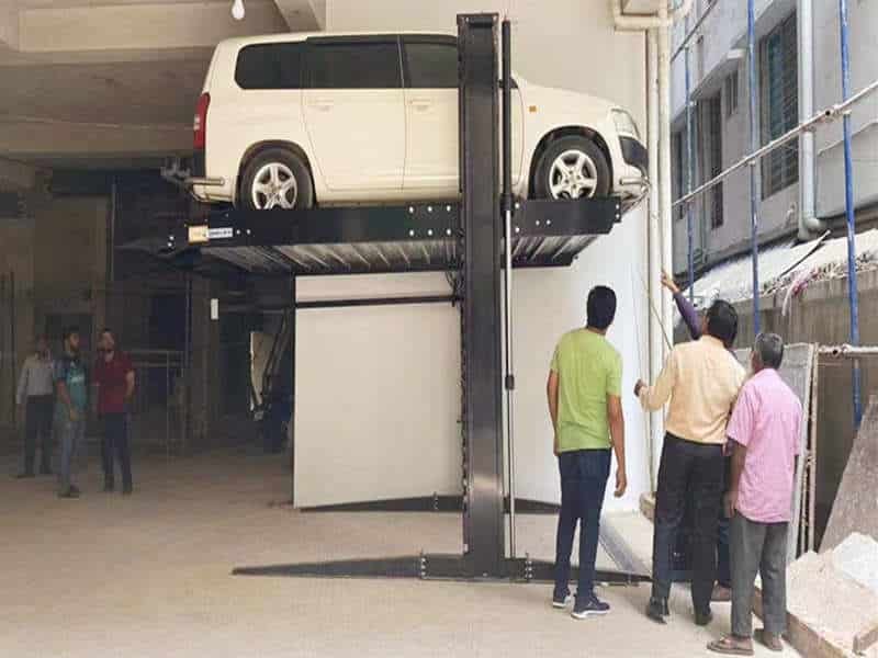 two post car lift