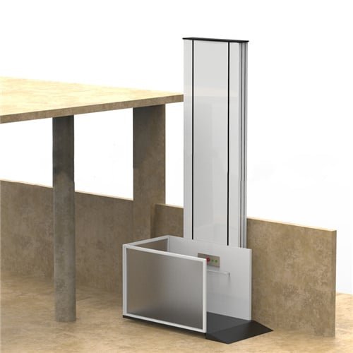 vertical wheelchair lift